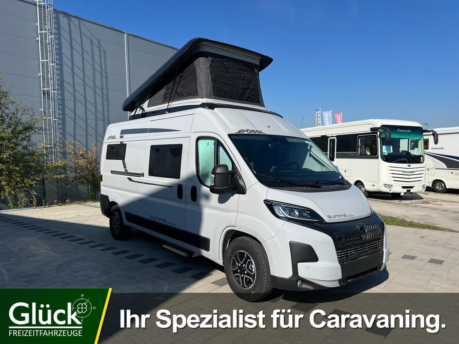 Wohnmobil Pössl Summit 600 B Plus Summit 600 B mit 4 Sitzen bei Glück Freizeit GmbH Wohnmobil Pössl Summit 600 B Summit 600 B Plus mit 4 Sitzen und 4 Schlafplätzen