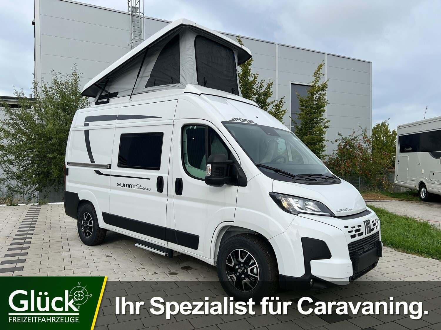 Wohnmobil Pössl Summit Shine 540 H-Line mit 4 Sitzen bei Glück Freizeit GmbH Wohnmobil Pössl H-Line Summit Shine 540 mit 4 Sitzen und 4 Schlafplätzen