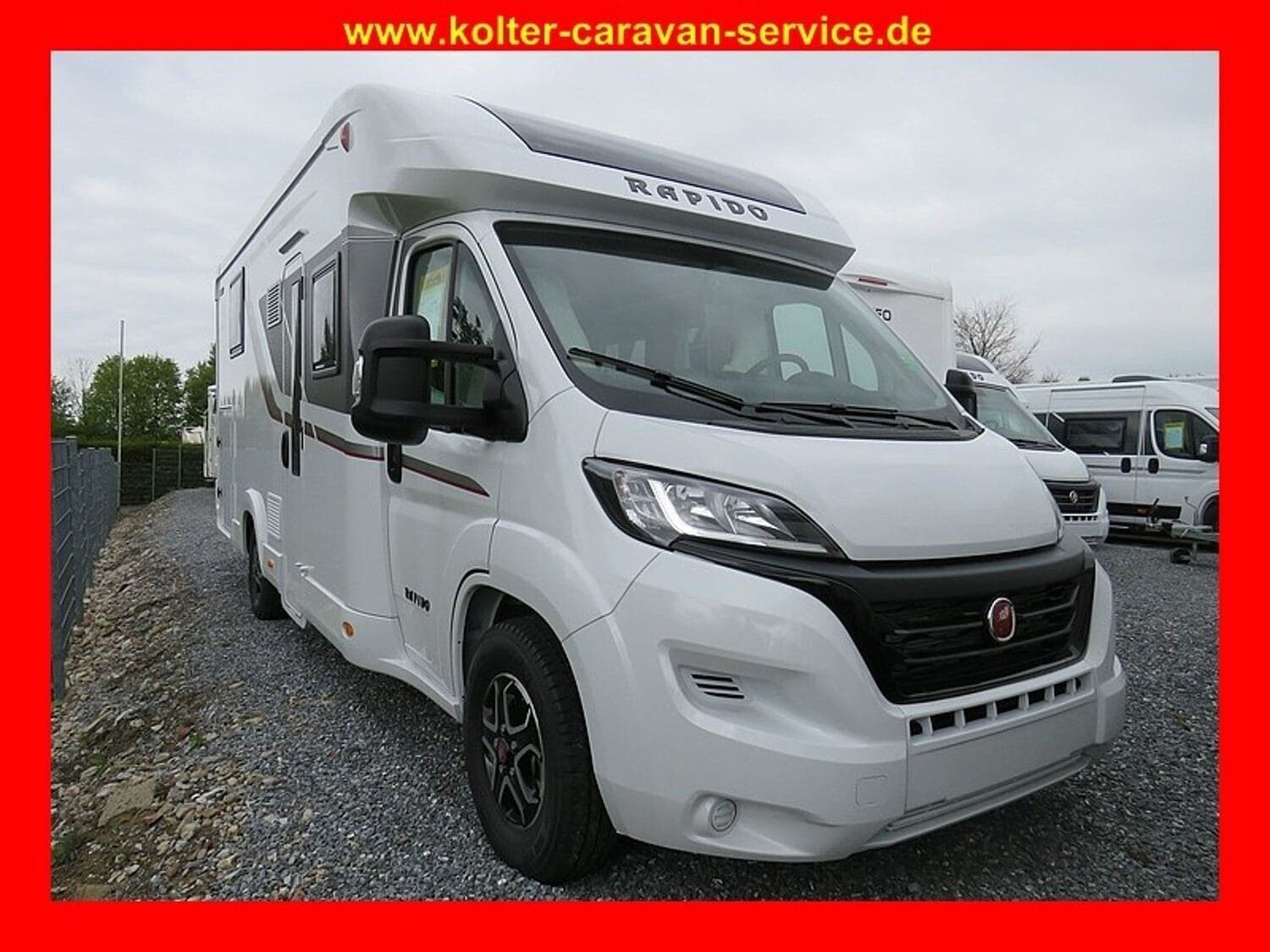 Wohnmobil Rapido Serie 6F 686F mit 4 Sitzen bei Kolter-Caravan-Service Wohnmobil Peugeot Boxer Rapido 686F Serie 6F mit 4 Sitzen und 2 Schlafplätzen