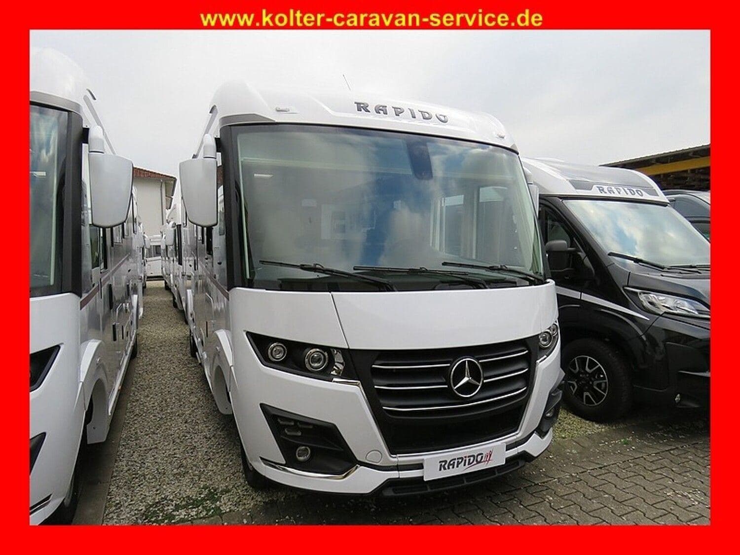 Wohnmobil Rapido Serie Distinction I66M ALDE mit 4 Sitzen bei Kolter-Caravan-Service Wohnmobil Mercedes Sprinter Rapido I66M ALDE Serie Distinction mit 4 Sitzen und 4 Schlafplätzen