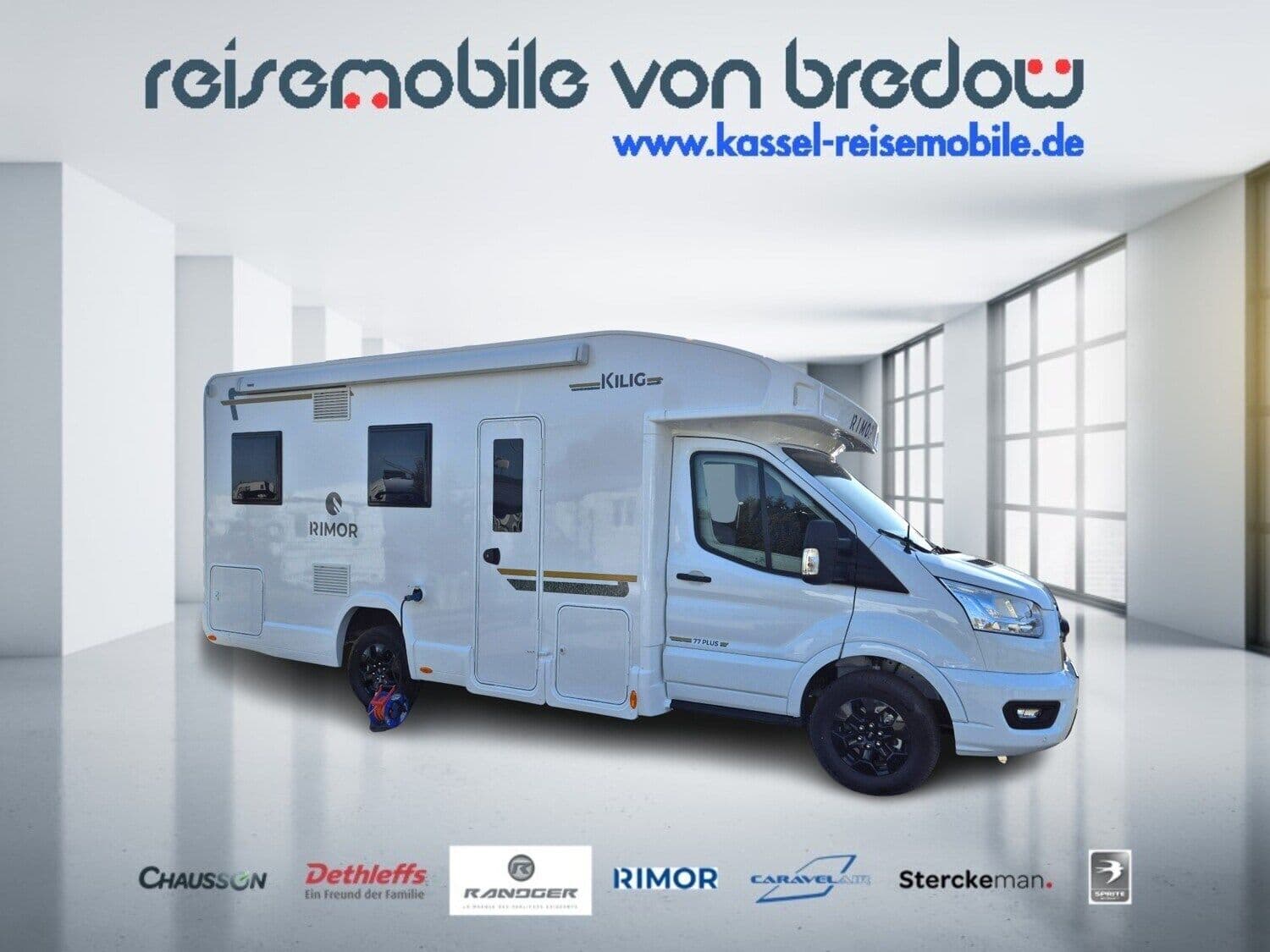 Wohnmobil Rimor Kilig 77 Plus mit 5 Sitzen bei Reisemobile von Bredow Wohnmobil Ford Transit Rimor 77 Plus Kilig mit 5 Sitzen und 4 Schlafplätzen