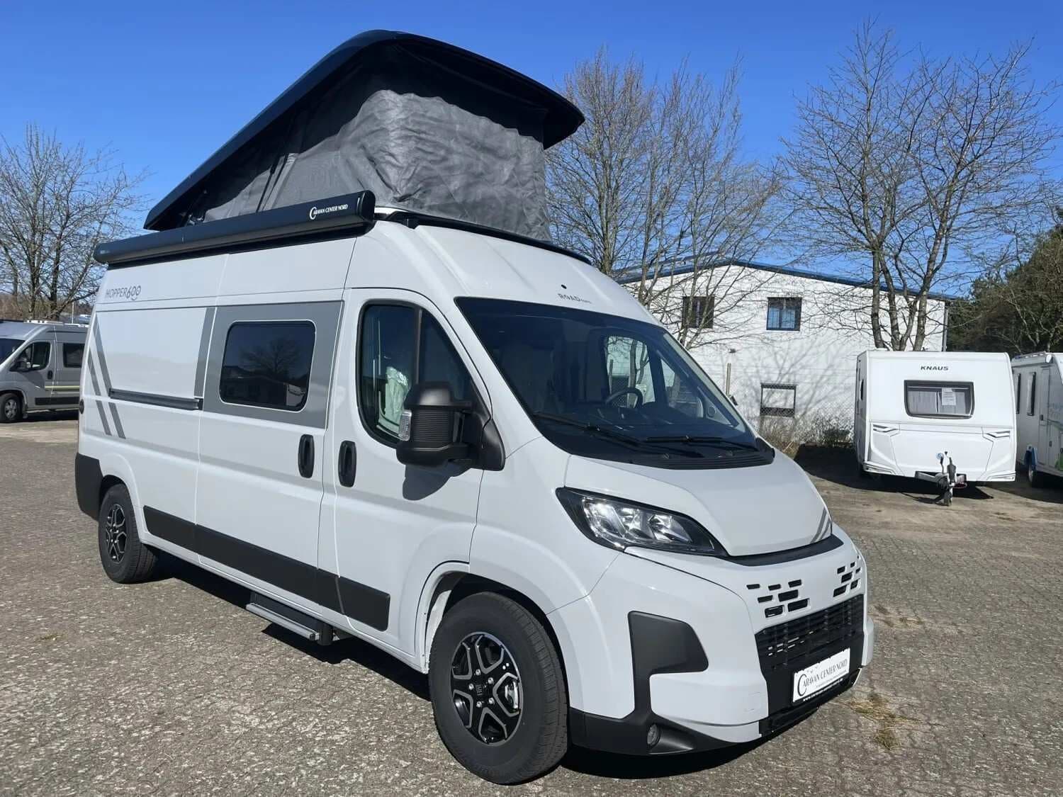 Wohnmobil ROADfans Hopper 600 bei Caravan Center Nord GmbH Wohnmobil Fiat Ducato ROADfans 600 Hopper mit 4 Schlafplätzen