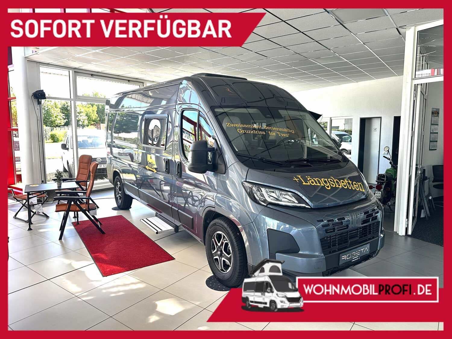Wohnmobil Robeta Kronos 180 PS mit 2 Sitzen bei Wohnmobilprofi Busse GmbH Wohnmobil Fiat Ducato Robeta 180 PS Kronos mit 2 Sitzen und 2 Schlafplätzen