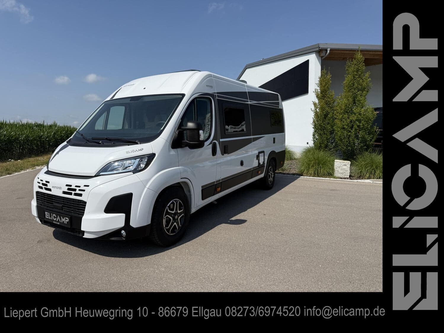 Wohnmobil Robeta Womondo Blanco 636 mit 4 Sitzen bei ELICAMP Liepert GmbH Wohnmobil Citroen Jumper Robeta 636 Womondo Blanco mit 4 Sitzen und 2 Schlafplätzen