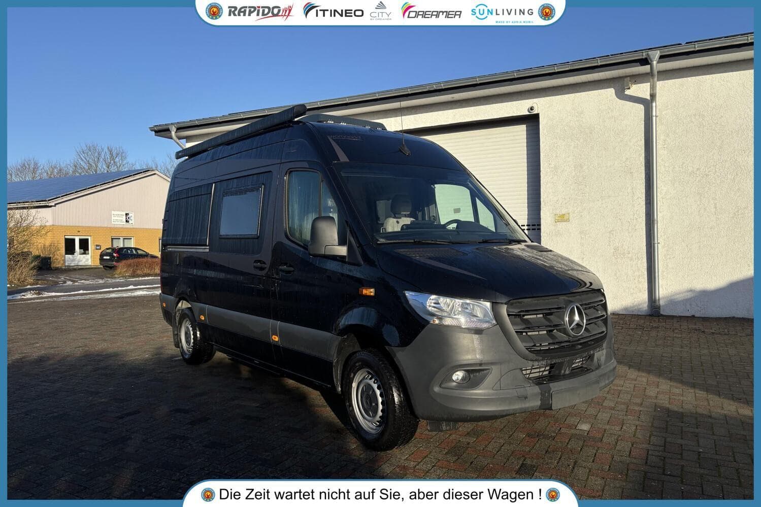 Wohnmobil Robeta Womondo Pegasus 150 PS mit 4 Sitzen bei Caravan Technik Mahl GmbH & Co.KG Wohnmobil Mercedes Sprinter Robeta 150 PS Womondo Pegasus mit 4 Sitzen und 2 Schlafplätzen