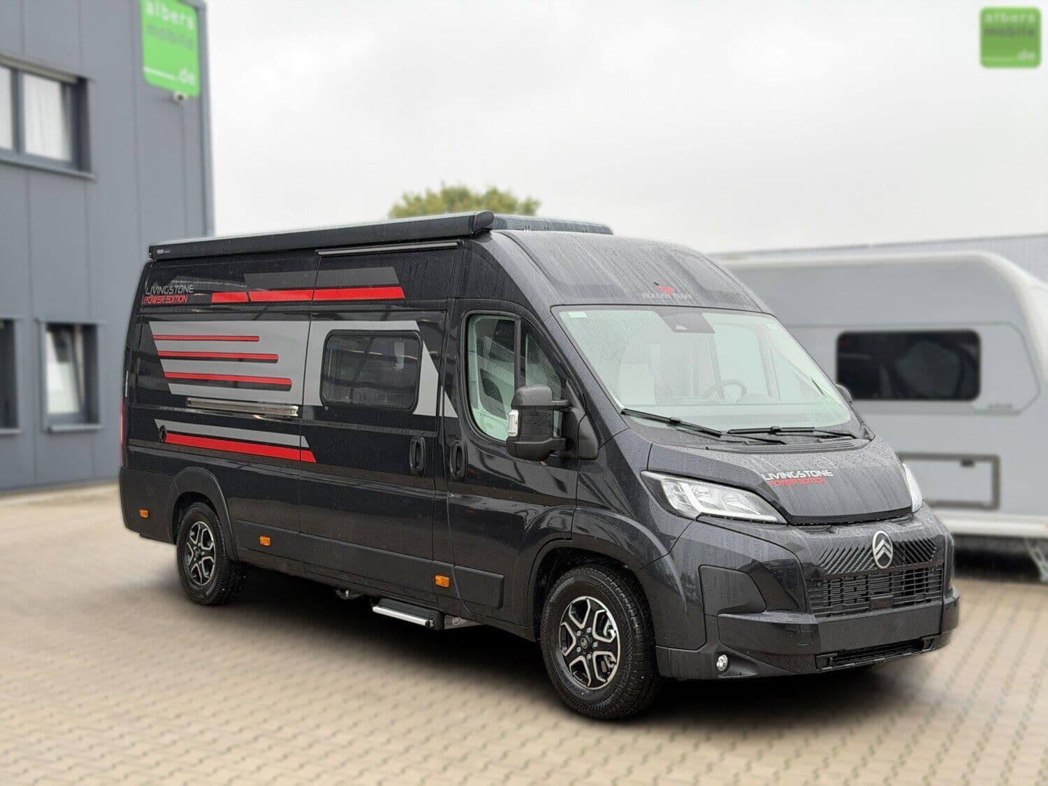 Wohnmobil Roller Team Livingstone Power Edition Duo mit 4 Sitzen bei Albers Mobile GmbH Wohnmobil Citroen Jumper Roller Team Duo Livingstone Power Edition mit 4 Sitzen und 2 Schlafplätzen