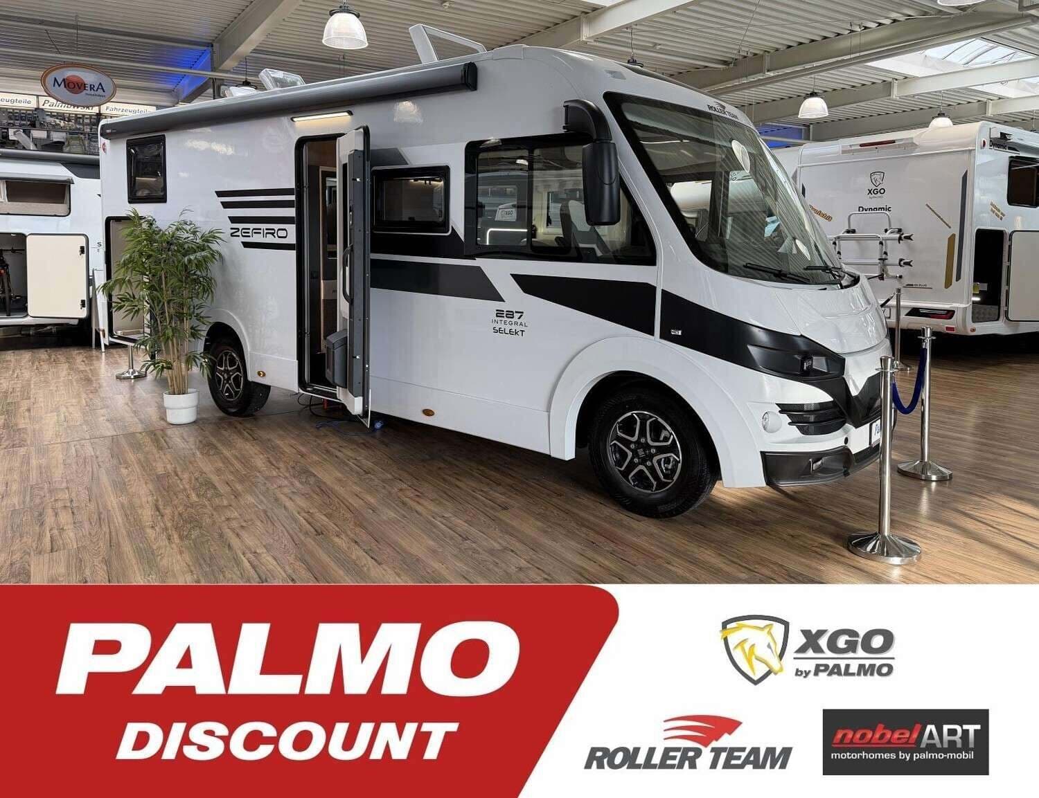 Wohnmobil Roller Team Zefiro 287 Integral mit 4 Sitzen bei Reisemobil-Zentrum Palmowski GmbH Wohnmobil Fiat Ducato Roller Team 287 Integral Zefiro mit 4 Sitzen und 4 Schlafplätzen