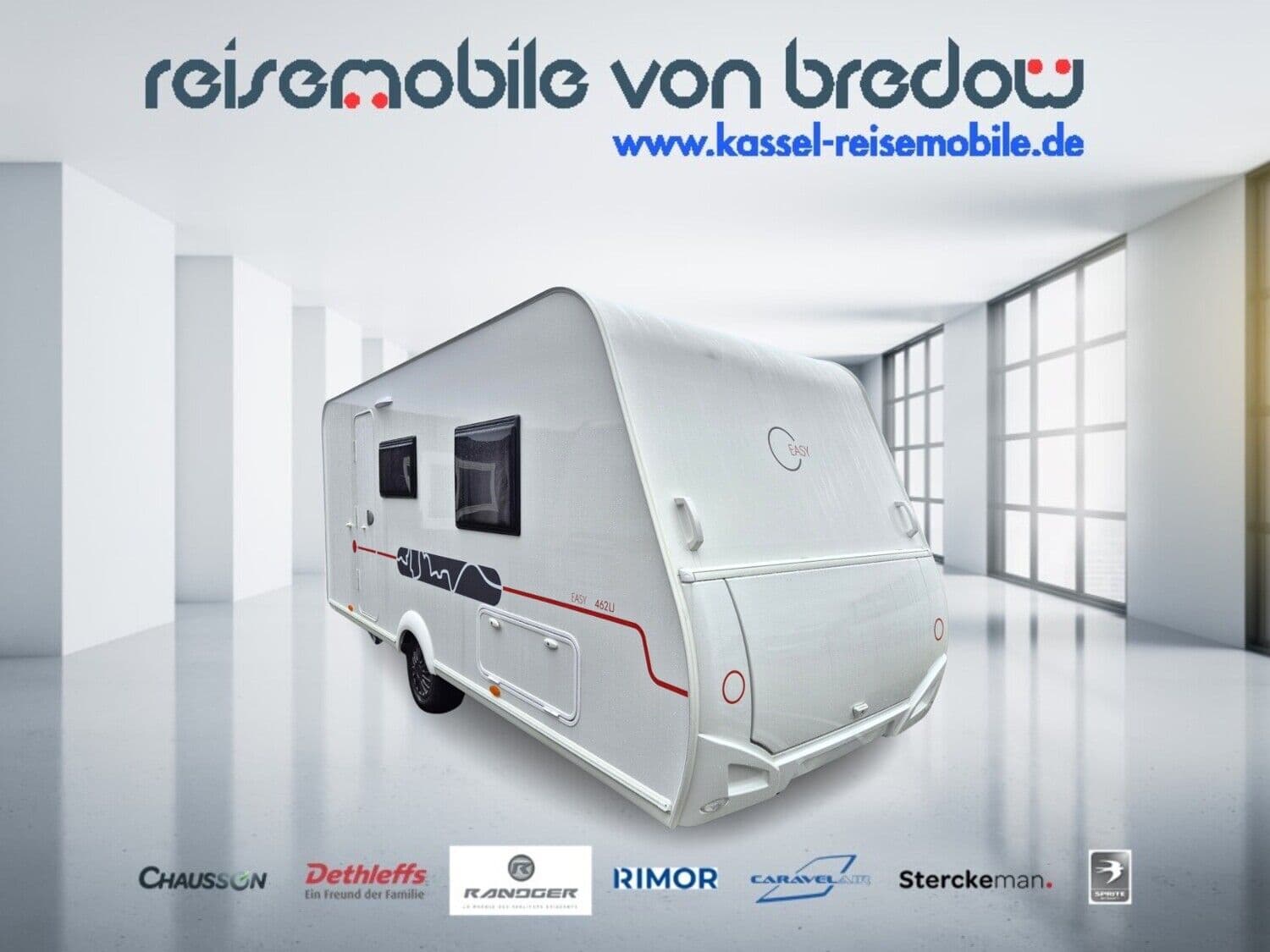 Wohnwagen Sterckeman Easy 462LJ bei Reisemobile von Bredow Wohnwagen Sterckeman 462LJ Easy mit 2 Schlafplätzen