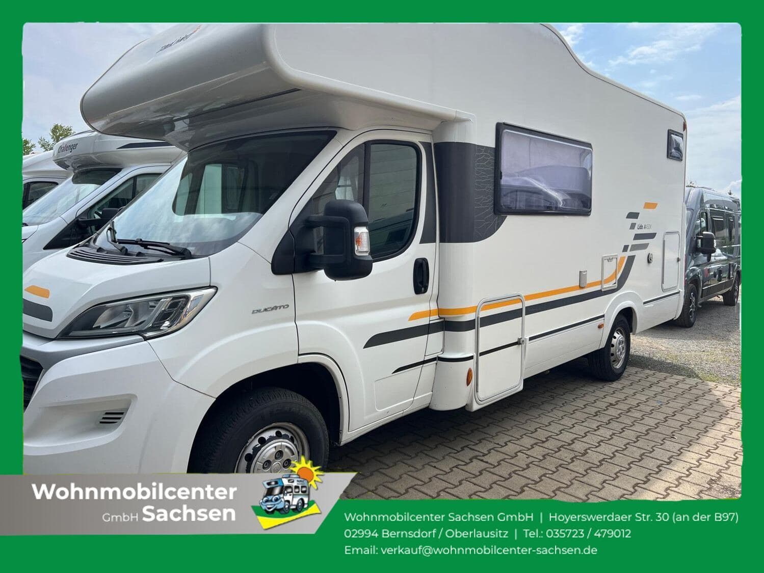 Wohnmobil Sun Living Lido A 45 DK mit 6 Sitzen bei Wohnmobilcenter Sachsen GmbH Wohnmobil Fiat Ducato Sun Living A 45 DK Lido mit 6 Sitzen und 4 Schlafplätzen