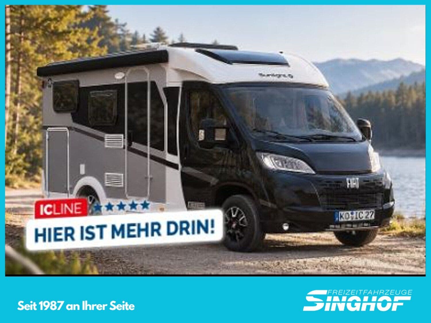 Wohnmobil Sunlight Adventure V 66 mit 4 Sitzen bei Freizeitfahrzeuge Singhof GmbH & Co. KG Wohnmobil Fiat Ducato Sunlight 66 Adventure V mit 4 Sitzen und 2 Schlafplätzen
