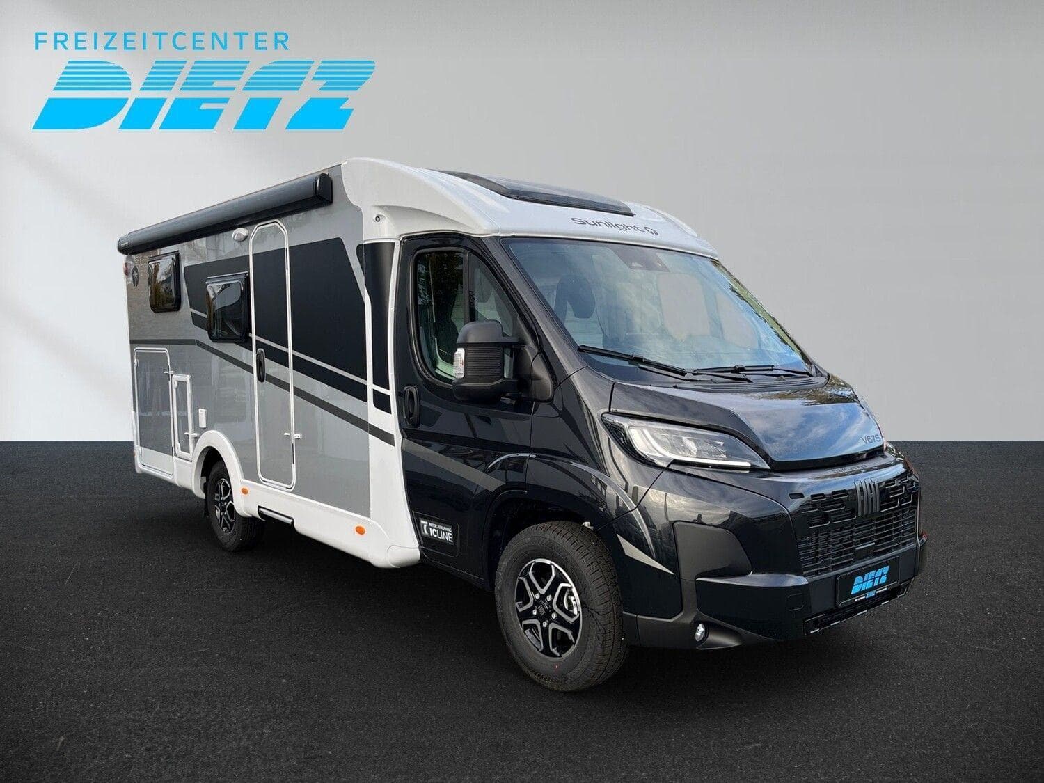 Wohnmobil Sunlight Adventure V 67S mit 4 Sitzen bei Autohaus Dietz OHG Wohnmobil Fiat Ducato Sunlight 67S Adventure V mit 4 Sitzen und 3 Schlafplätzen