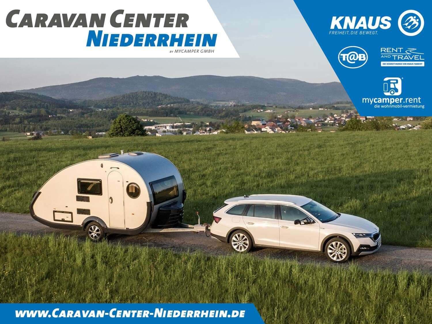 Wohnwagen T@B BASIC 400 bei Caravan Center Niederrhein by mycamper GmbH Wohnwagen T@B 400 BASIC mit 3 Schlafplätzen