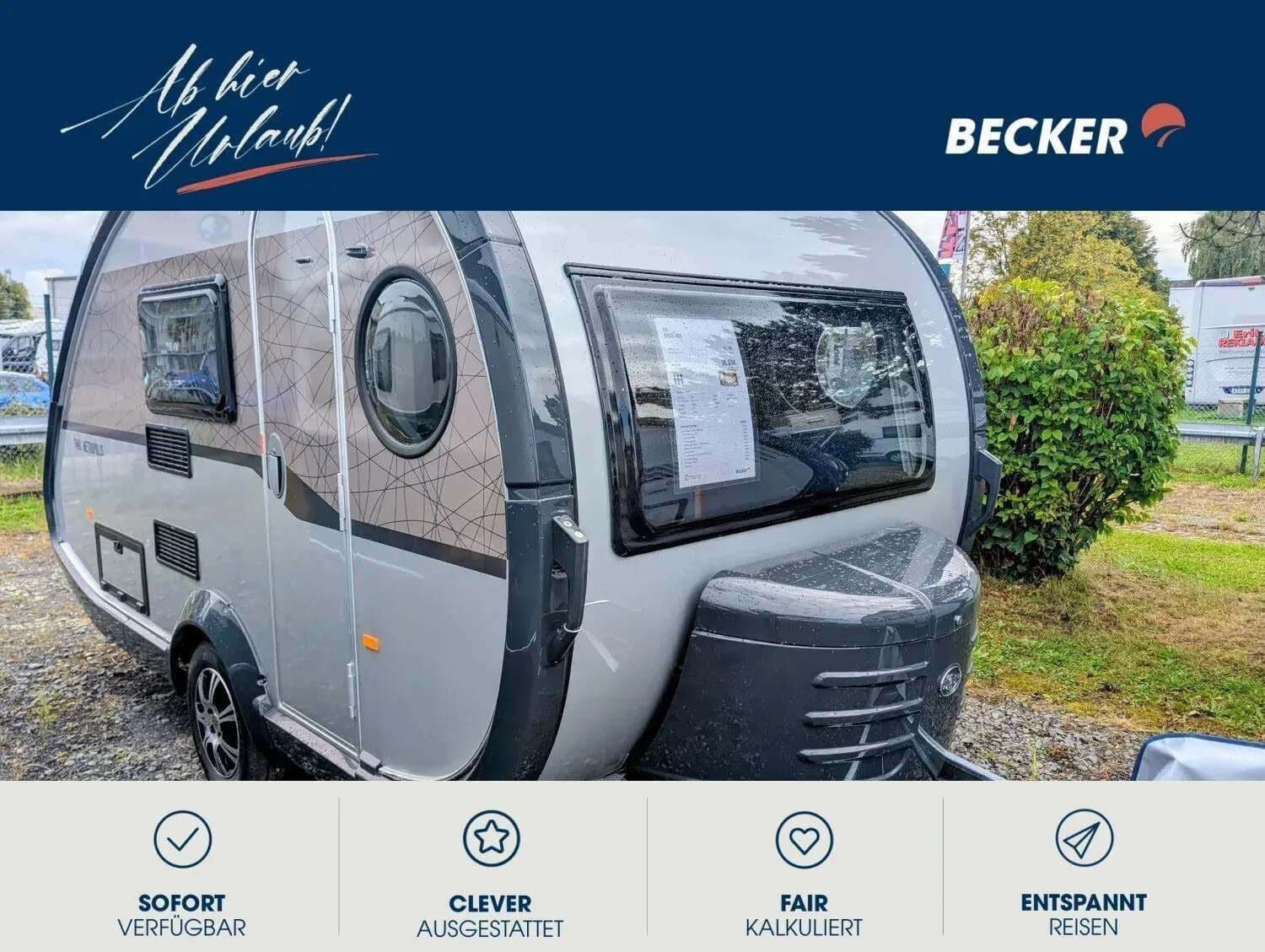 Wohnwagen T@B BASIC 400 bei Wohnwagen Becker GmbH & Co. KG Wohnwagen T@B 400 BASIC mit 3 Schlafplätzen