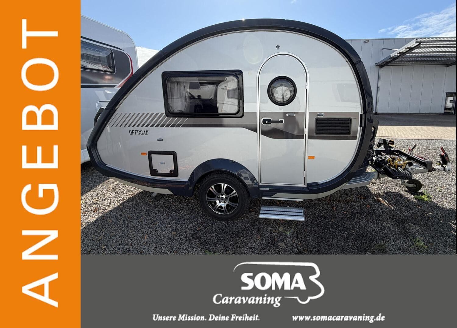 Wohnwagen T@B OFFROAD 320 bei SOMA Caravaning Center Bremen GmbH Wohnwagen T@B 320 OFFROAD mit 2 Schlafplätzen