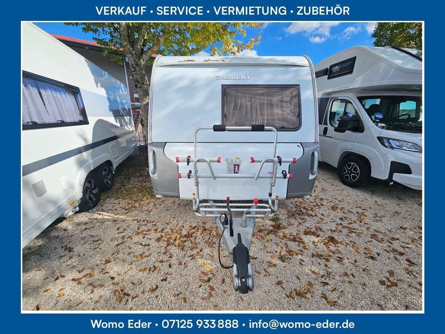 Wohnwagen Tabbert Da Vinci 490 TD mit 4 Sitzen bei Eder GmbH- Wohnmobile- Wohnwagen Wohnwagen Tabbert 490 TD Da Vinci mit 4 Sitzen und 4 Schlafplätzen