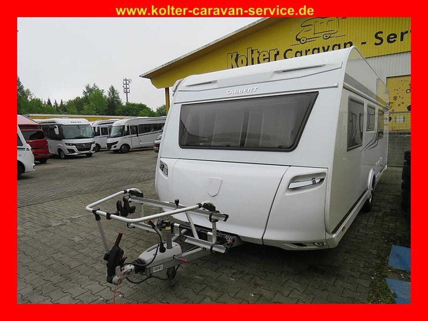 Wohnwagen Tabbert Da Vinci 560 HTD bei Kolter-Caravan-Service Wohnwagen Tabbert 560 HTD Da Vinci mit 4 Schlafplätzen