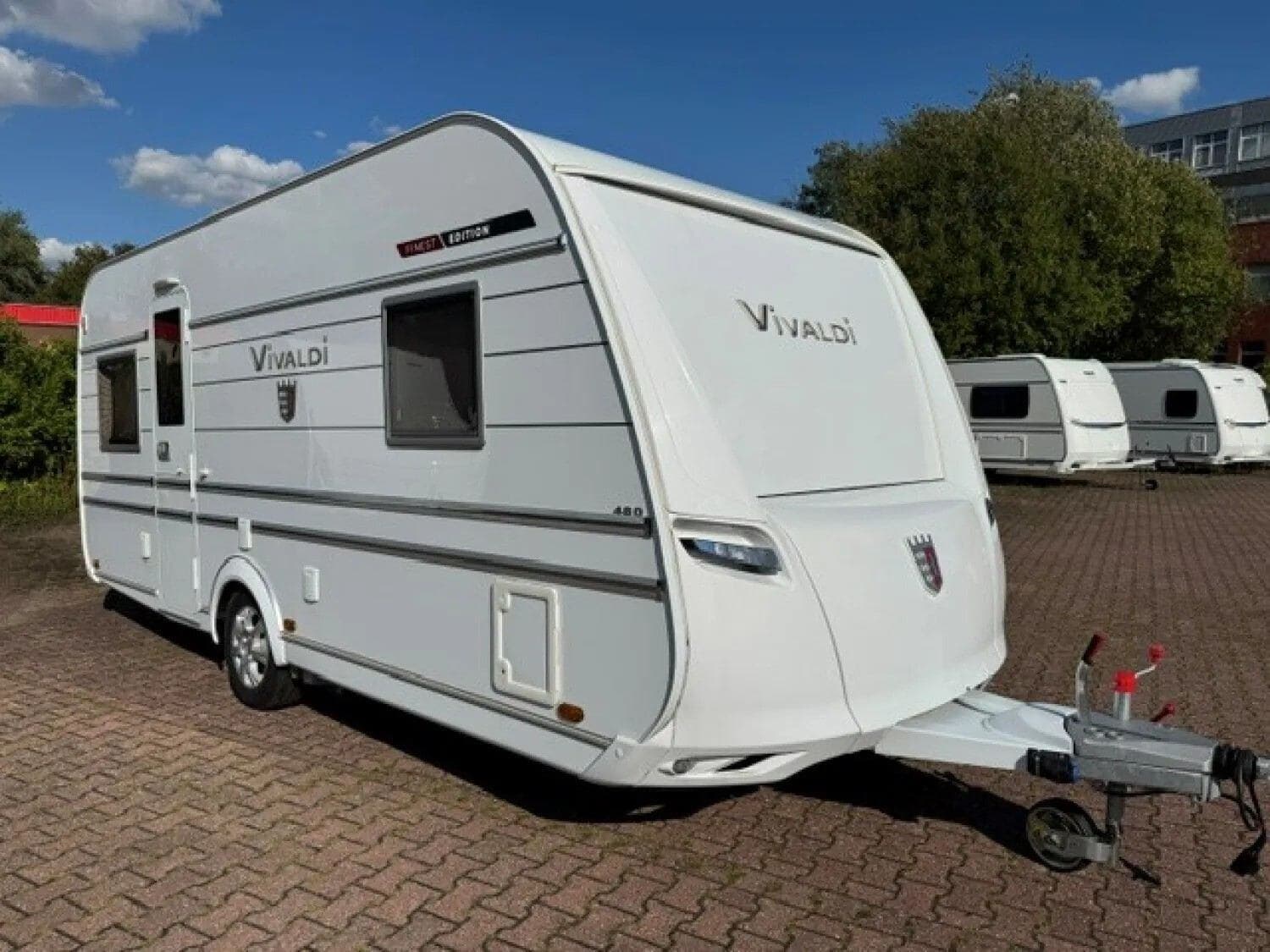 Wohnwagen Tabbert Vivaldi 480 TD 2,3 bei Camping Krings GmbH & Co.KG Wohnwagen Tabbert 480 TD 2,3 Vivaldi mit 4 Schlafplätzen