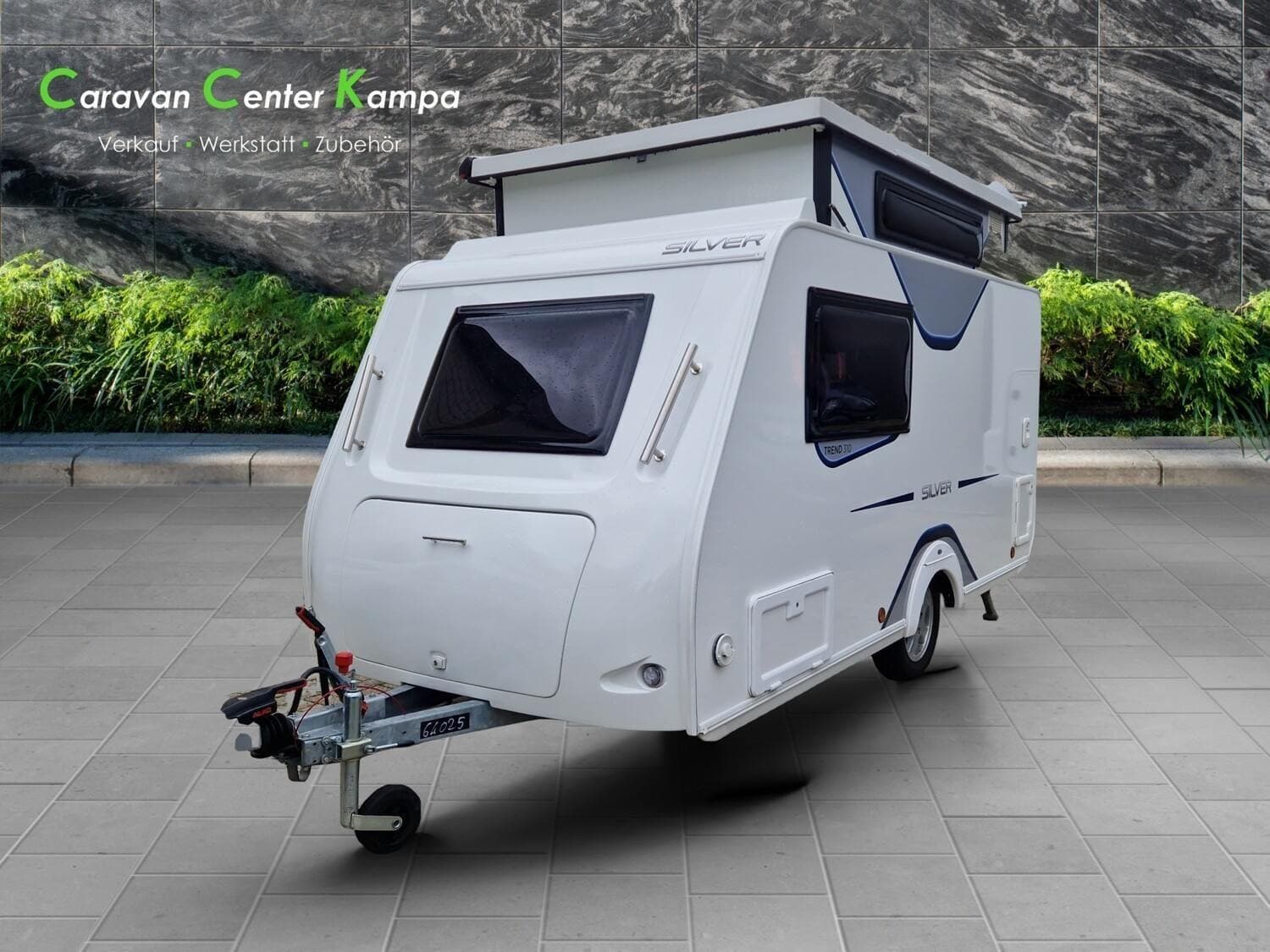 Wohnwagen Trigano Silver 310 TDL bei Caravan Center Kampa Wohnwagen Trigano 310 TDL Silver mit 2 SchlafplÀtzen