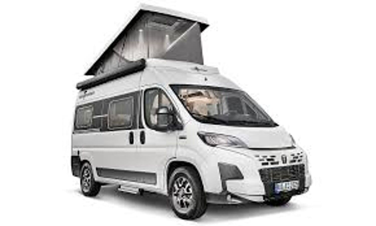 Wohnmobil VANTourer GO 600 D Fiat 140 PS mit 4 Sitzen bei Müller Event & Service GmbH Müller Rent Wohnmobil Fiat Ducato VANTourer Fiat 140 PS GO 600 D mit 4 Sitzen und 2 Schlafplätzen