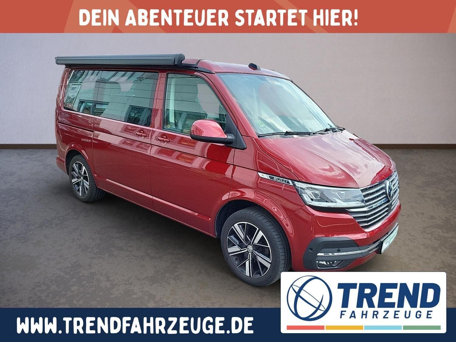 Wohnmobil Volkswagen California T6.1 California Ocean mit 4 Sitzen bei Trend-Fahrzeuge.de GmbH Wohnmobil VW Multivan Volkswagen California Ocean California T6.1 mit 4 Sitzen und 4 Schlafplätzen