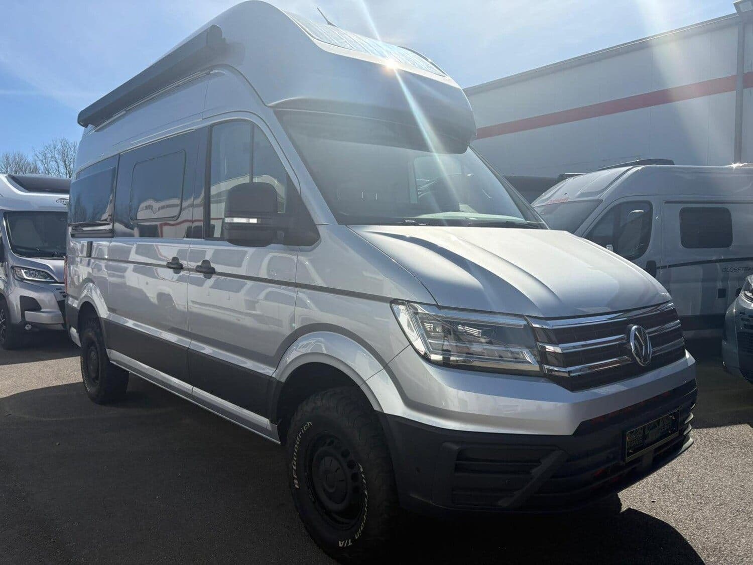 Wohnmobil Volkswagen Grand California 600 mit 4 Sitzen bei Caravanpark Spann...an GmbH Wohnmobil VW Crafter Volkswagen 600 Grand California mit 4 Sitzen und 4 Schlafplätzen
