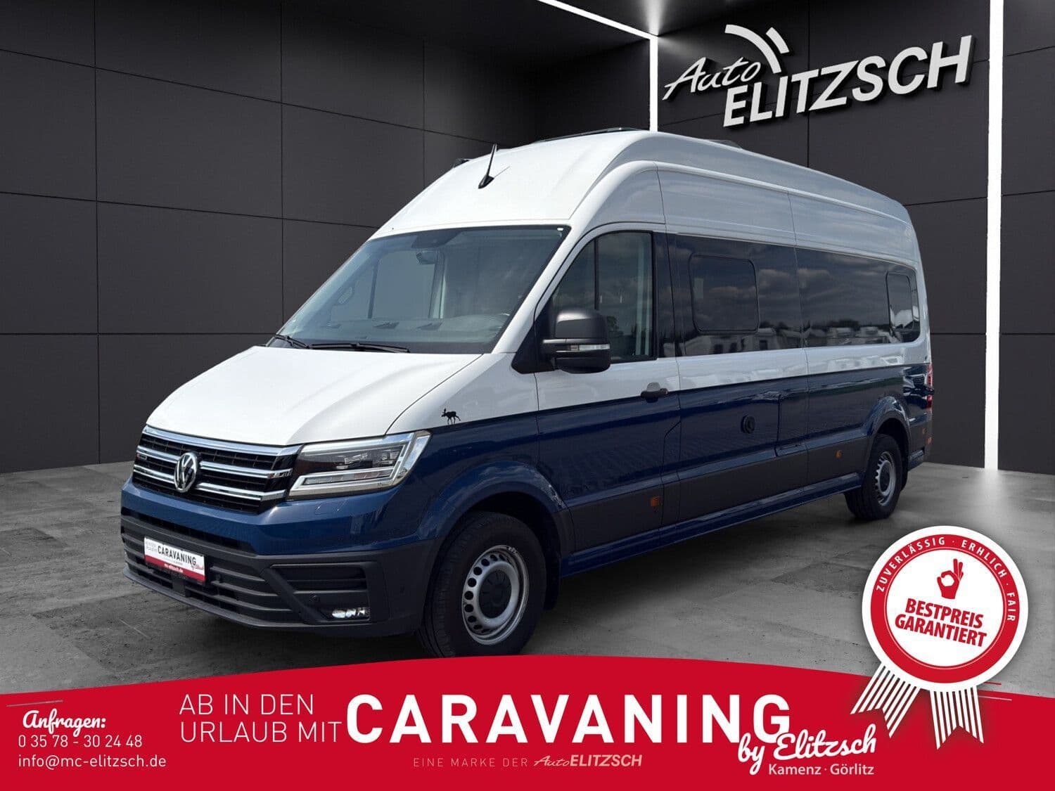 Wohnmobil Volkswagen Grand California 680 4 Motion mit 4 Sitzen bei Mobility Concept Elitzsch GmbH Wohnmobil VW Crafter Volkswagen 680 4 Motion Grand California mit 4 Sitzen und 2 Schlafplätzen