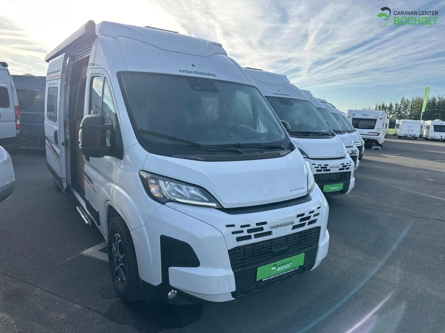 Wohnmobil Weinsberg CaraBus EDITION FIRE 600 MQ mit 4 Sitzen bei Caravan Center Bocholt GmbH & Co. KG Wohnmobil Weinsberg 600 MQ CaraBus EDITION FIRE mit 4 Sitzen und 4 Schlafplätzen