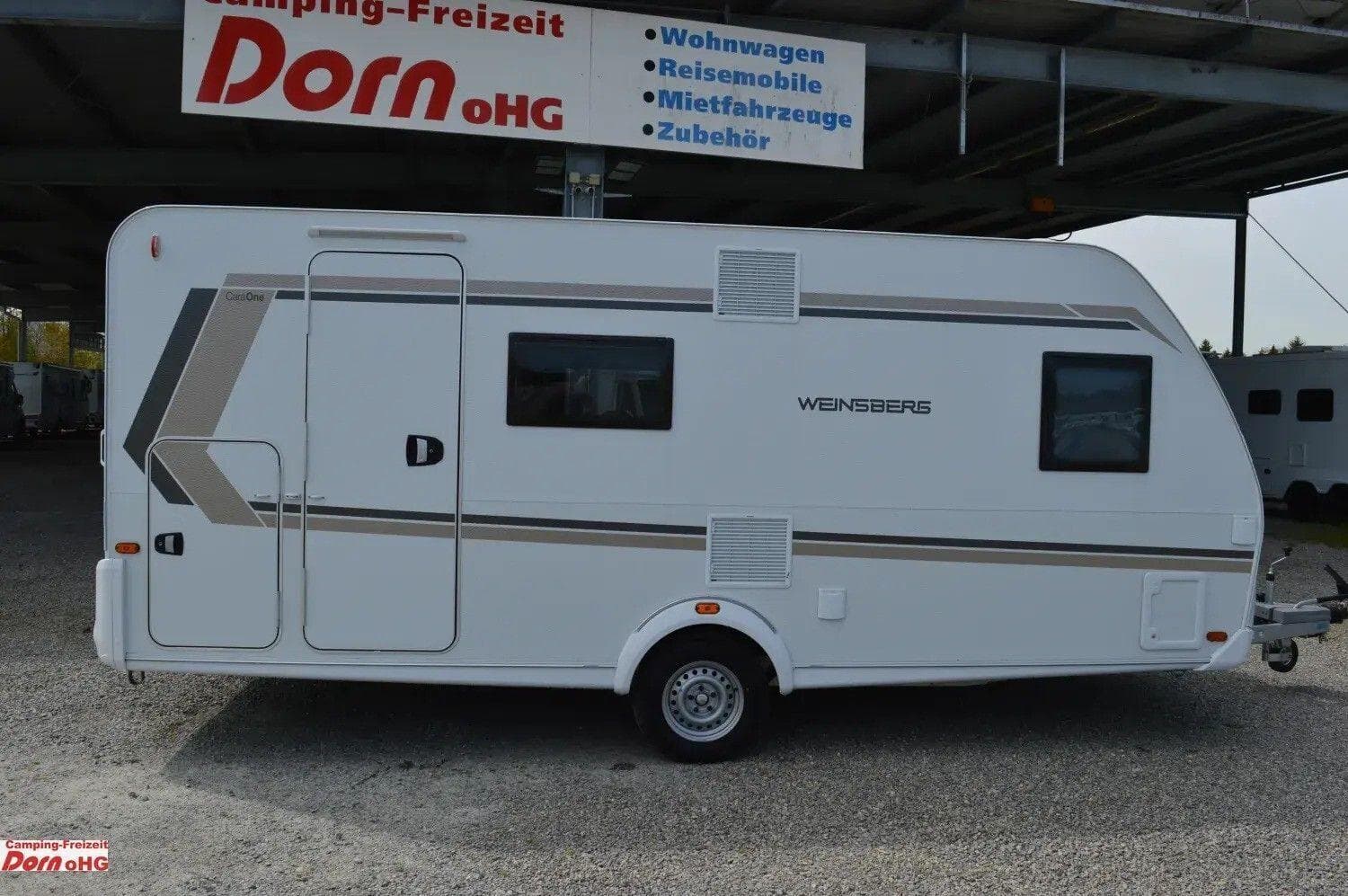 Wohnwagen Weinsberg CaraOne 500 FDK bei Dorn oHG Wohnwagen Weinsberg 500 FDK CaraOne mit 6 Schlafplätzen