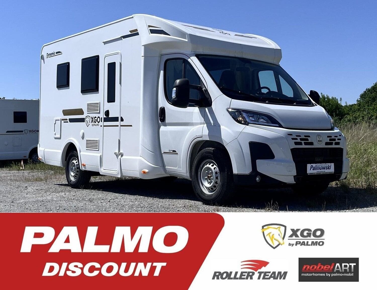 Wohnmobil XGO Dynamic 22P ALL IN mit 6 Sitzen bei Reisemobil-Zentrum Palmowski GmbH Wohnmobil Fiat Ducato XGO 22P ALL IN Dynamic mit 6 Sitzen und 2 Schlafplätzen