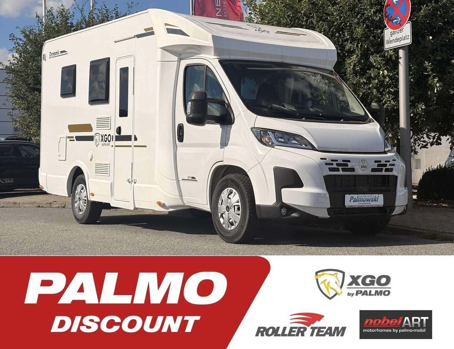Wohnmobil XGO Dynamic 22P mit 6 Sitzen bei Reisemobil-Zentrum Palmowski GmbH Wohnmobil Fiat Ducato XGO 22P Dynamic mit 6 Sitzen und 2 Schlafplätzen