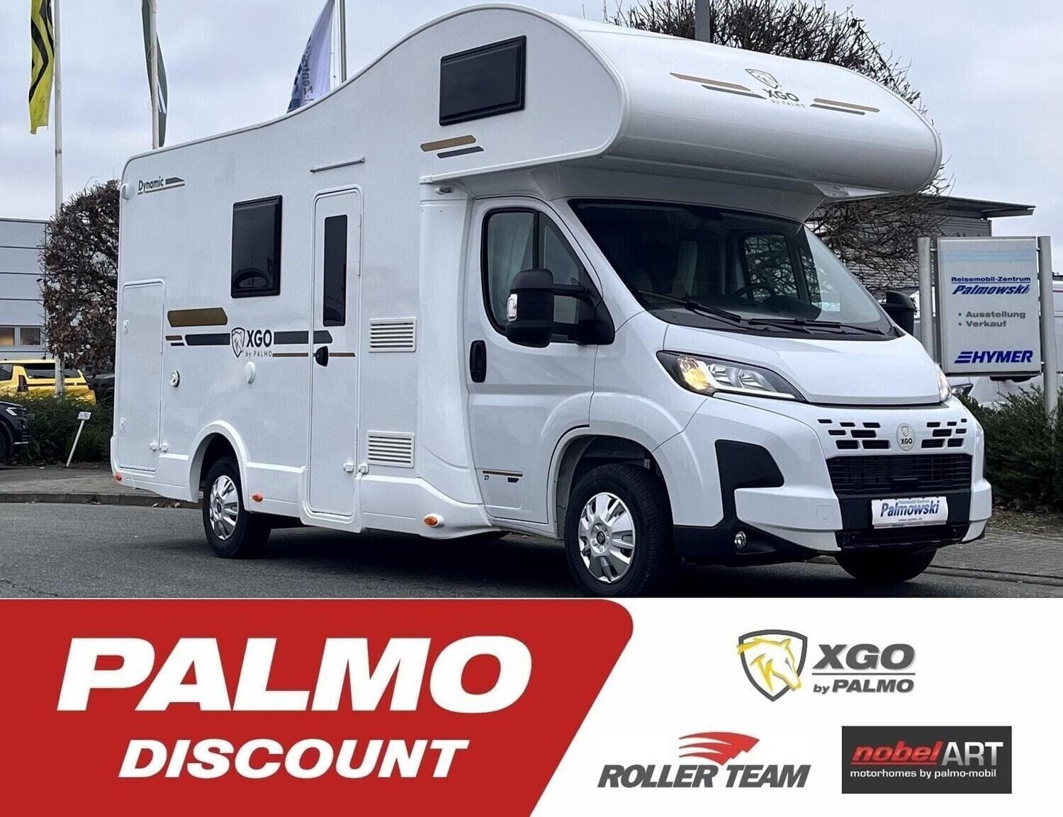 Wohnmobil XGO Dynamic 27 mit 6 Sitzen bei Reisemobil-Zentrum Palmowski GmbH Wohnmobil Fiat Ducato XGO 27 Dynamic mit 6 Sitzen und 4 Schlafplätzen