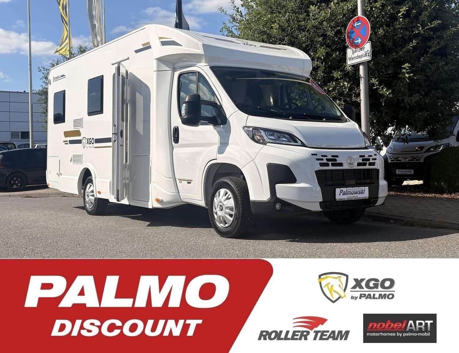 Wohnmobil XGO Dynamic 30P mit 4 Sitzen bei Reisemobil-Zentrum Palmowski GmbH Wohnmobil Fiat Ducato XGO 30P Dynamic mit 4 Sitzen und 2 Schlafplätzen