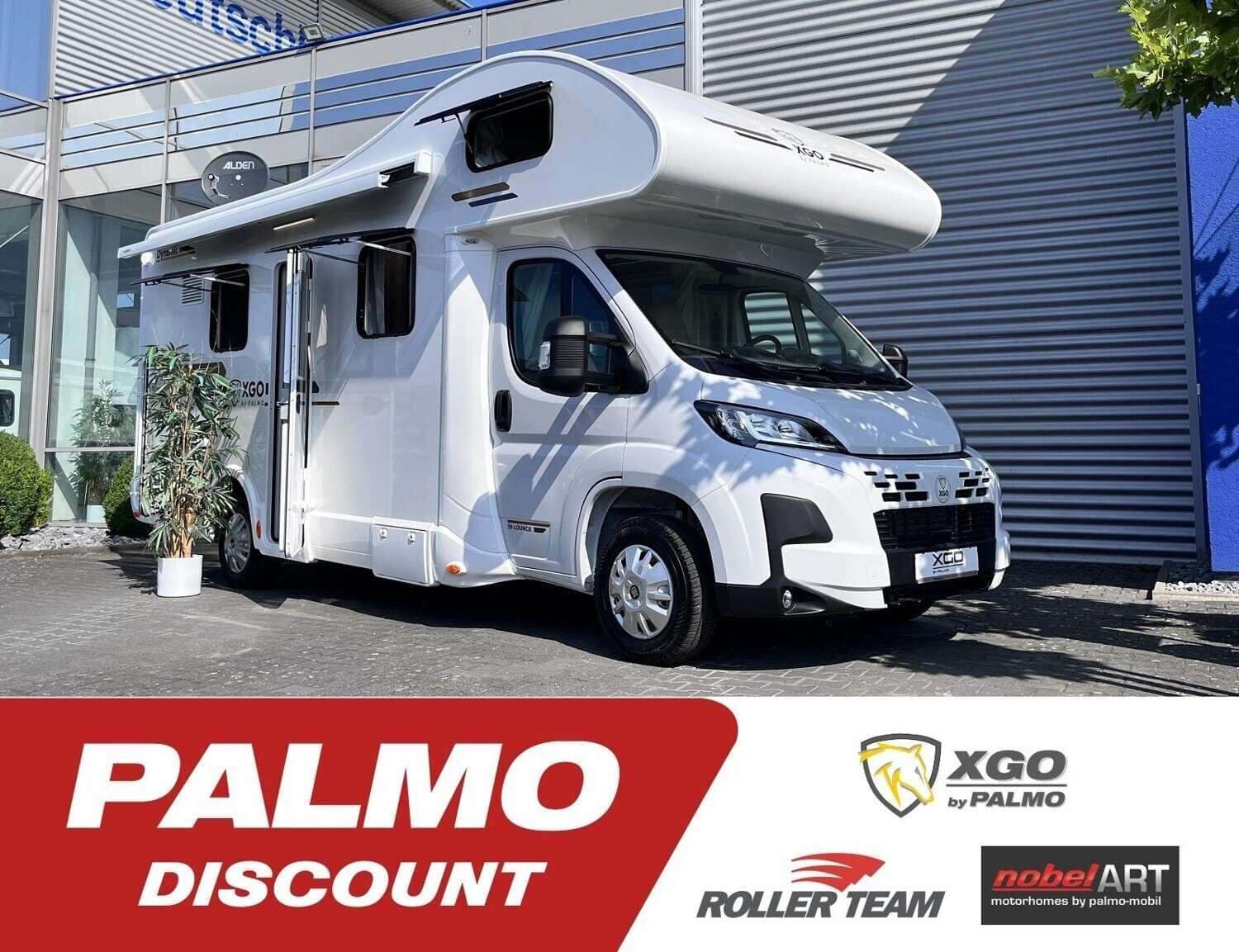 Wohnmobil XGO Dynamic 39 Lounge mit 4 Sitzen bei Reisemobil-Zentrum Palmowski GmbH Wohnmobil Fiat Ducato XGO 39 Lounge Dynamic mit 4 Sitzen und 4 Schlafplätzen